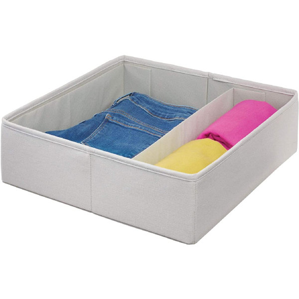 Rebrilliant Davieon 4'' H x 14'' W x 14'' D Closet Drawer Organizer